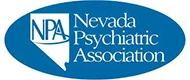 Logo for the Nevada Psychiatric Association with the text "NPA" and the full name
