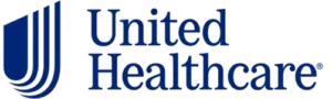 Logo featuring a stylized "U" and the text "United Healthcare" in blue